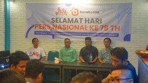 Rayakan HPN ke 78, Jurnalis Bone Gelar Diskusi Dengan Pj Bupati Bone