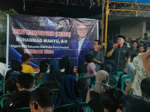 Reses Terakhir Sebelum Pemilu, AMW Terharu Melihat Antusias Warga