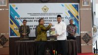 Bupati Konut H. Ruksamin Serahkan Laporan Keuangan Pemerintahan Daerah Unaudited Tahun 2023