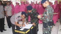 Ini Pesan Danyon Ichsan, Pimpin Serah Terima Dan Pengukuhan Jabatan