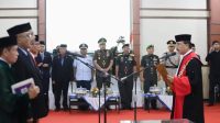 Pengucapan Sumpah/Janji Pimpinan DPRD Provinsi Sultra Periode 2024-2029