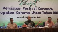 Bupati Ruksamin Pimpin Rapat Persiapan Festival Konasara Sambut HUT Ke-18 Kabupaten Konawe Utara