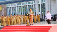 Apel Gabungan Pertama, Gubernur Sultra : Birokrasi Yang Kuat dan Sinergis kunci Wujudkan Visi Misi