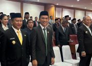 Bupati Konut Hadiri Sertijab Gubernur Sultra dan Rapat Paripurna DPRD Sultra