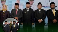 Ld.Muhammad Inarto Ketua Dprd Kota Kendari Hadiri Acara Serah Terima Jabatan Walikota Baru