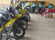Woow Selama Ramdhan Segini Kendaraan yang Diamankan di Polres Bone