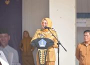 Wali Kota Kendari Perdana Pimpin Apel Gabungan Lingkup Pemkot Kendari, Dirangkaikan dengan Halal Bi Halal