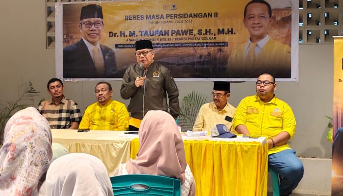 Anggota Komisi II DPR RI Kunjungan Kerja Reses ke Bone, Camat Tanete Riattang Timur Sampaikan Keluhan Masyarakat