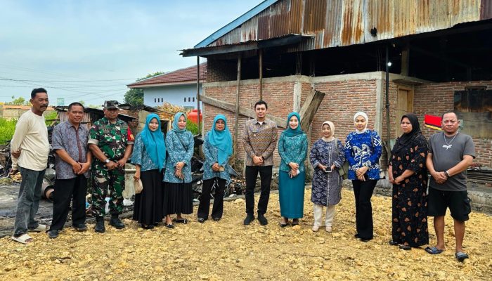 Peduli Korban kebakaran, TP PKK Kecamatan Tanete Riattang Timur Beraksi