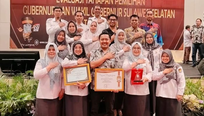 KPU Bone Terbaik I Pengelola Keuangan Dana Hibah, Ketua KPU: Hasil Kerja Keras Semua Pihak