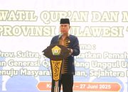 Gubernur Sultra Resmi Membuka STQH ke-28 Tingkat Provinsi : Wujudkan Generasi Qur’ani yang Unggul Menuju Sultra Maju, Aman, Sejahtera dan Religius