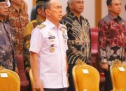 Gubernur Sultra Hadiri Secara Virtual Peluncuran Tema dan Logo HUT ke-80 RI yang Dipimpin Presiden Prabowo