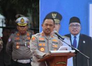 Polda Sultra Musnahkan 735 Knalpot Brong Hasil Operasi Patuh Anoa 2025