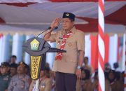 Ir. Hugua Pimpin Upacara Hari Pramuka ke-64, Dorong Pramuka Jadi Solusi Strategis Bagi Bangsa