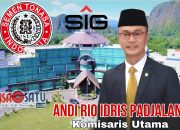 Andi Rio Idris Padjalangi Resmi Jadi Komisaris Utama PT Semen Tonasa