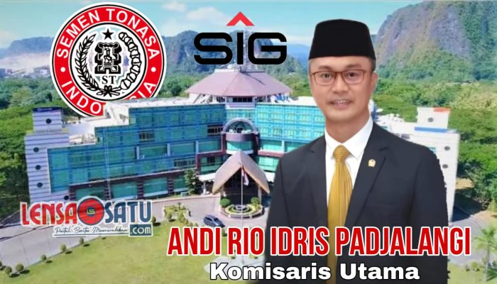 Andi Rio Idris Padjalangi Resmi Jadi Komisaris Utama PT Semen Tonasa