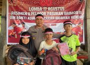 Resimen II Pelopor Pasbrimob II Meriahkan HUT ke-80 RI Bersama Anak Panti Asuhan di Kendari