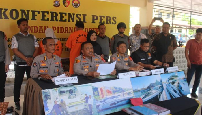 Polda Sultra Tetapkan Dua Tersangka Kasus Korupsi Pengadaan Kapal Azimut Rp9,9 Miliar