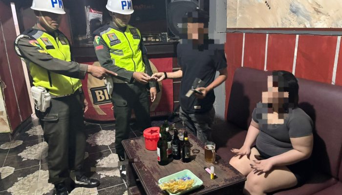 Denpom XIV/1 Geruduk Kafe Malam di Bone, Hasil Razia Bikin Kaget