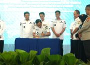 Bupati Konawe Hadiri Penandatanganan Komitmen Bersama Pencegahan Korupsi dan Penguatan Integritas Aparatur