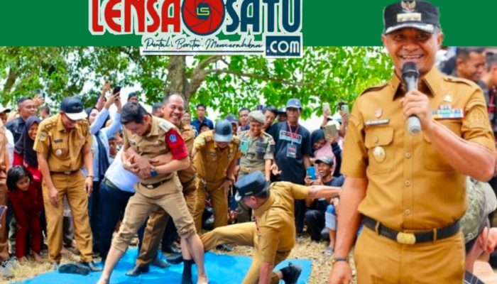 Bupati Andi Asman dan Camat Andi Iqbal Walinono Kompak Gerakkan Pembangunan dan Lestarikan Tradisi Mallanca di Bone