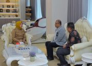 Wali Kota Audiens Bersama Kepala Manejer BNI : Dukung Pembentukan Koperasi Kelurahan Merah Putih di Kendari
