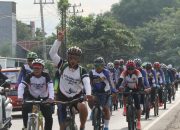 Fun Gowes Brimob Polda Sulsel: Tinjau Bakal Lokasi Pemakaman hingga Silaturahmi Personel Pensiun