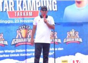 Wakil Wali Kota Kendari Menutup Kegiatan Tarkam Tahun 2025