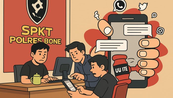 Lima Bulan Laporan Pencemaran Nama Baik Mandek, Kanit Tipiter Polres Bone: Mediasi Buntu, Gelar Perkara Segera Digelar