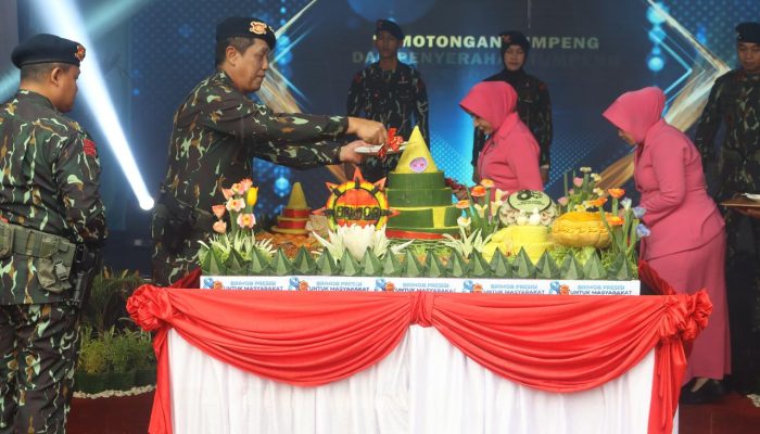HUT Ke-80, Brimob Polda Sulsel Gelar Syukuran Sederhana dan Hadirkan 1.106 Anak Yatim