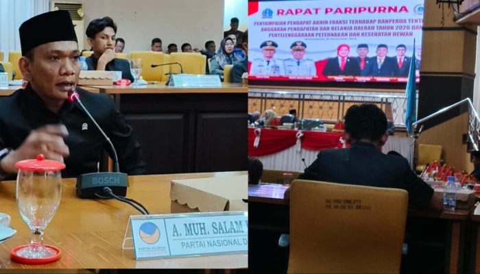 Pengesahan APBD Bone 2026 Dikebut, A Muh Salam: Banyak Tahapan Tak Sesuai Regulasi