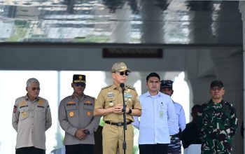 Apel Bersama dan Aksi Bersih Kota, Komitmen Pemprov Sultra Wujudkan Kendari Bersih