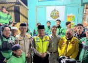 Kolaborasi Ditlantas Polda Sultra, Dishub Sultra, Jasa Raharja dan Komunitas Ojol Gelar Sahur On The Pangjek