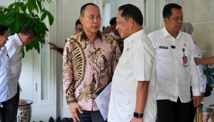 Gubernur Sultra dan Sulsel Audiensi dengan Mendagri Bahas Penyelesaian dan Pemanfaatan Pulau Kawi-kawia