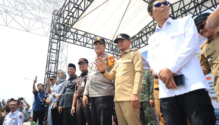 Bupati Bone Andi Asman Sulaiman Hadiri Pelepasan Mudik Gratis Sulsel, Ribuan Warga Pulang Kampung