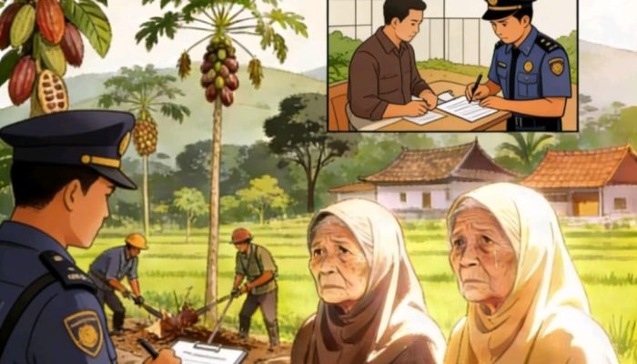 Penyerobotan Lahan : Nasib Pilu Nenek Samsia dan Nenek Mira