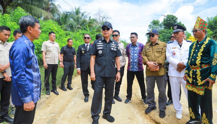 Gubernur Sultra Tinjau Ruas Jalan Rusak di Lalembuu Konsel