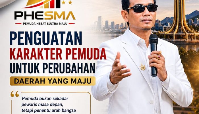 Presidium PHESMA: Penguatan Karakter Pemuda Untuk Perubahan Untuk Sultra Yang Maju