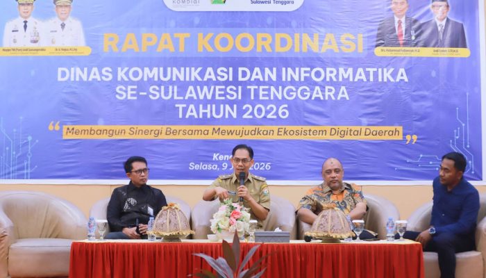 Wujudkan Ekosistem Digital Daerah dan Kapasitas ASN, Kominfo se-Sultra Perkuat Kolaborasi