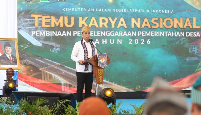 Wamendagri Akhmad Wiyagus Buka Temu Karya Nasional di Konawe, Dorong Sinergi Pembangunan dari Desa