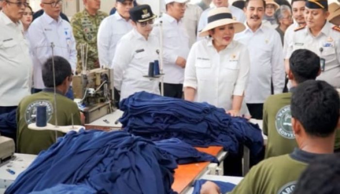 Ketua Komisi IV Titik Siharto  Apresiasi Ketahanan Pangan Nusakambangan
