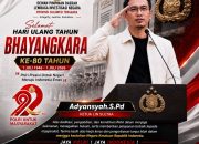 Adyansyah Ketua LIN Sultra Beri Apresiasi Pada Polri Dalam Rangka HUT Bhayangkara Ke-80 Tahun