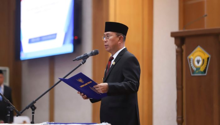 Gubernur Lantik 26 Pejabat Lingkup Pemprov Sultra, Ini Nama-Namanya