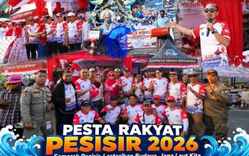 Pesta Rakyat Pesisir 2026 Bone Diserbu Ribuan Warga, Karnaval Budaya Bajoe Diikuti 41 Peserta