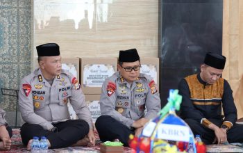 Maulid Nabi di Mako Brimob Sulsel, 100 Paket Sembako Disalurkan ke Warga