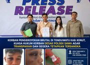 Korban Pengeroyokan di Tondowatu Konut, Kuasa Hukum Desak Polsek Sawa Transparan dan Segera Tetapkan Tersangka