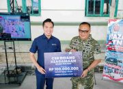 Bank Sultra Salurkan CSR Rp100 Juta dan Beasiswa Rp37,5 Juta Sambut HUT ke-81 TNI