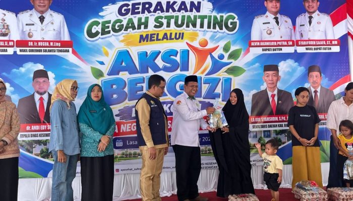 Pemprov Sultra Gencarkan Program Prioritas Kesehatan, Gelar Pencegahan Stunting di Pulau Buton