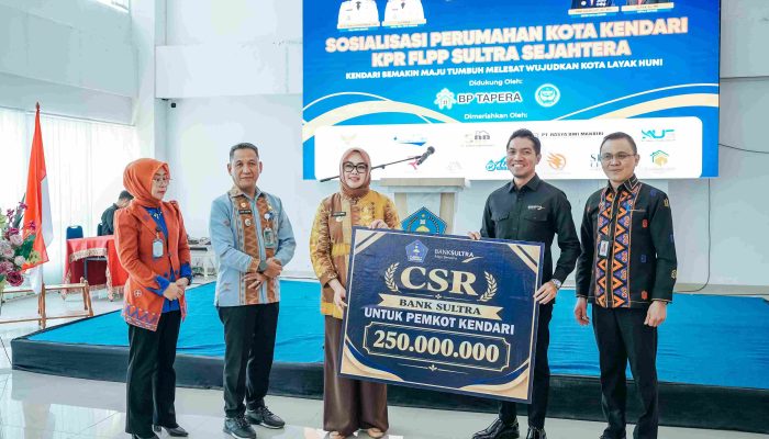 Sinergi Pemkot Kendari dan Bank Sultra: Hadirkan KPR FLPP dan Penataan Ruang Terbuka Hijau