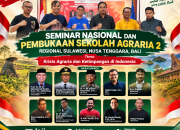 LHKP PP Muhammadiyah Gelar Seminar Nasional dan Buka Sekolah Agraria di Sultra, Bahas Krisis Agraria dan Ketimpangan